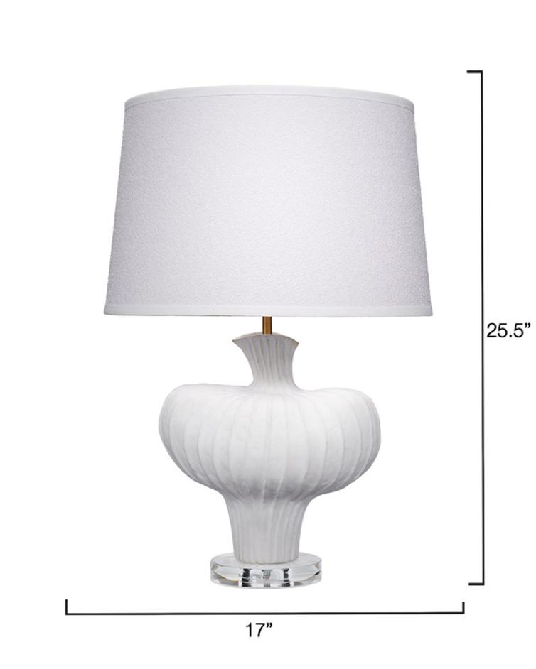 Colette Ceramic Table Lamp with Polyester Shade by Jamie Young