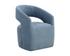 LLORET WHEELED DINING ARMCHAIR - DANNY ICEBERG by Sunpan