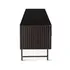 Verbania 98" Plasma Cabinet, Matte Black by Home Trends & Design