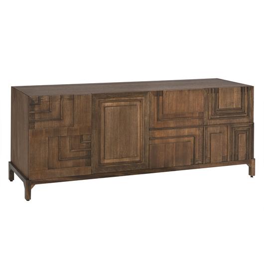 Holden Dark Walnut Sideboard in Walnut and Veneer by Noir Furniture
