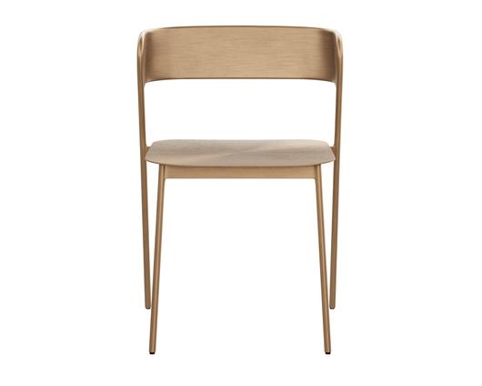 KEANU DINING CHAIR - ANTIQUE GOLD by Sunpan
