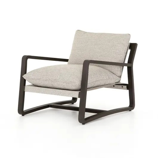 Lane Outdoor Chair In Bronze by FOUR HANDS