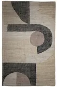 Outdoor 5 x 8 Gavin Rug In Natural, Grey, Charcoal by Dovetail