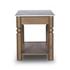 Dothan Kitchen Island - White Marble by Four Hands