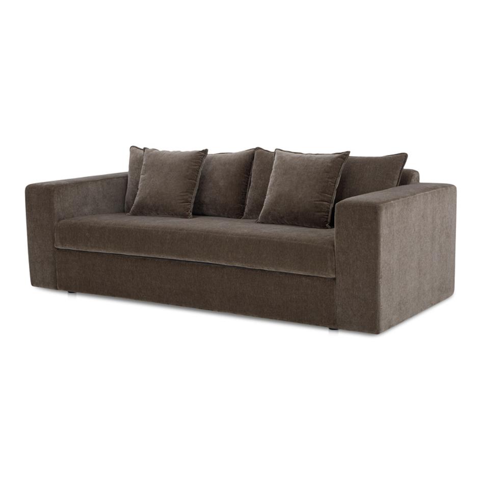 Kiran Sleeper Sofa Warm Charcoal by Moes Home