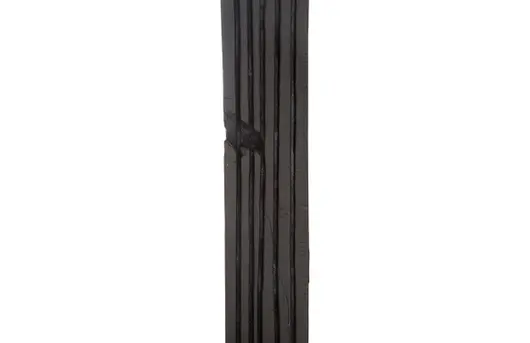 Black Wood Abstract Sculpture, Assorted with Natural Characteristics by PHILLIPS COLLECTION