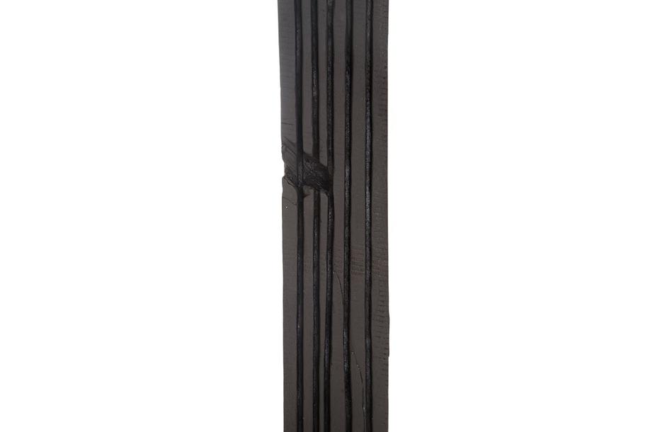 Black Wood Abstract Sculpture, Assorted with Natural Characteristics by PHILLIPS COLLECTION