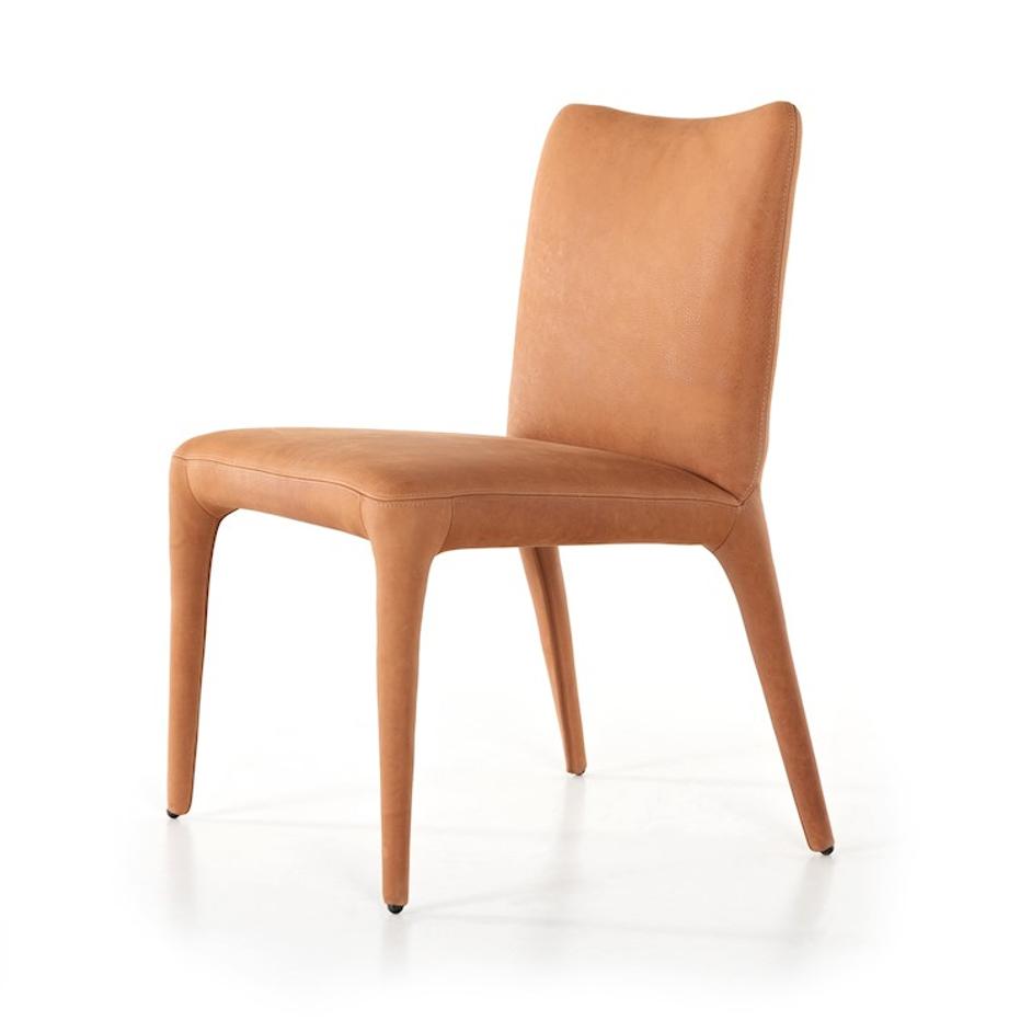 MONZA DINING CHAIR IN HERITAGE CAMEL by FOUR HANDS