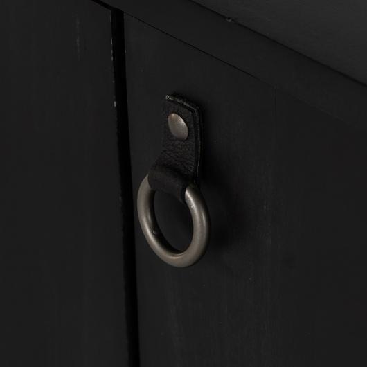 Isador Sideboard In Black Wash Poplar by FOUR HANDS