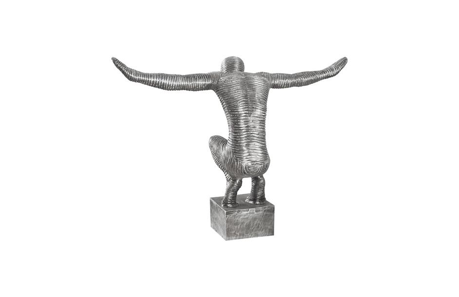 Outstretched Arms Sculpture, Aluminum, Smallall by PHILLIPS COLLECTION