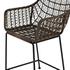Bandera Outdoor Woven Counter Stool-Grey by FOUR HANDS