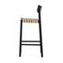Heisler Bar + Counter Stool - Almond Leather Blend by Four Hands