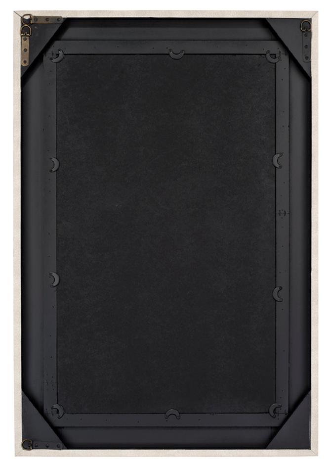 Structure Shagreen Rectangle Mirror, Ivory by Jamie Young