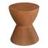 Hourglass Outdoor Stool Terracotta by Moes Home