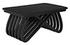 Infinity Sungkai/Mindi Coffee Table in Charcoal Black by Noir Furniture