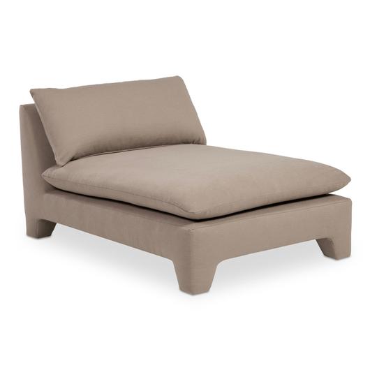 Estelle Chaise Flax by Moes Home