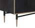 Markwood Sideboard - Brass - Dark Brown by Sunpan