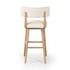 Cardell Swivel Bar Stool in Natural Essence by FOUR HANDS