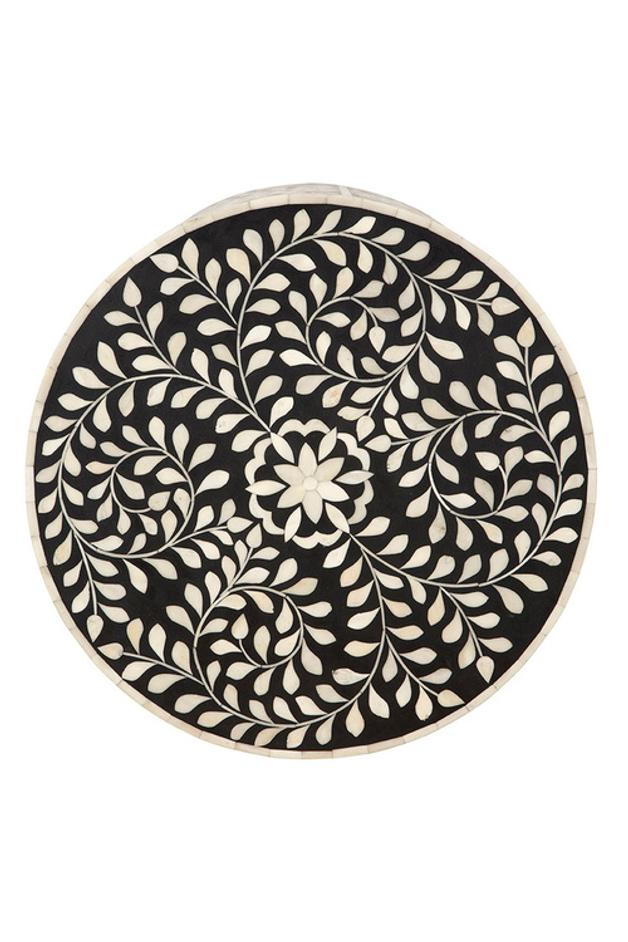 Ebony Side Table by Furniture Classics