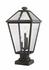 Talbot 3 Light Outdoor Pier Mounted Fixture in Rubbed Bronze Finish by Z-Lite