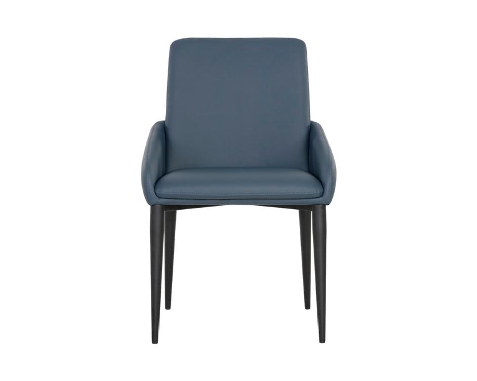 CARLO DINING ARMCHAIR - BLACK - DILLON THUNDER by Sunpan