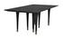 Romeo Dining Table, Hand Rubbed Black by Noir Furniture