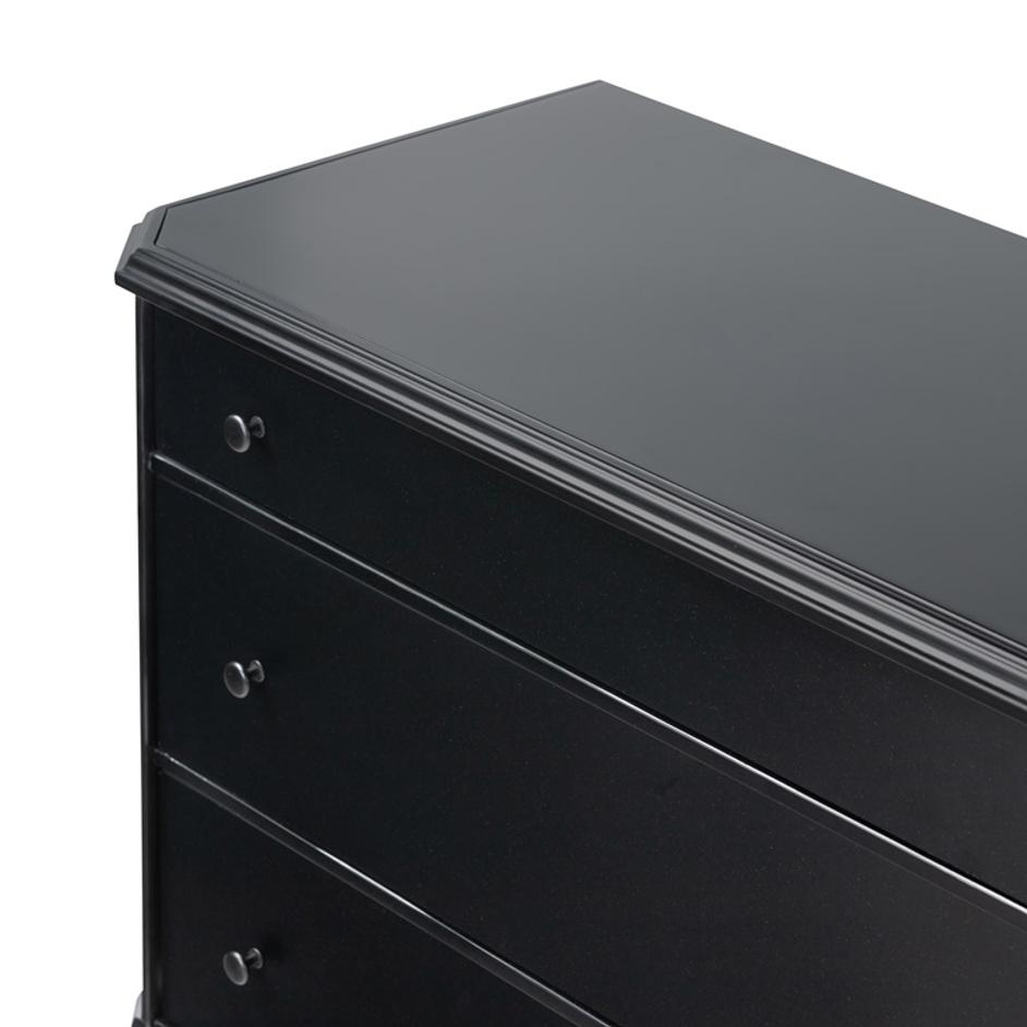 Lendon 6 Drawer Dresser in Black by FOUR HANDS