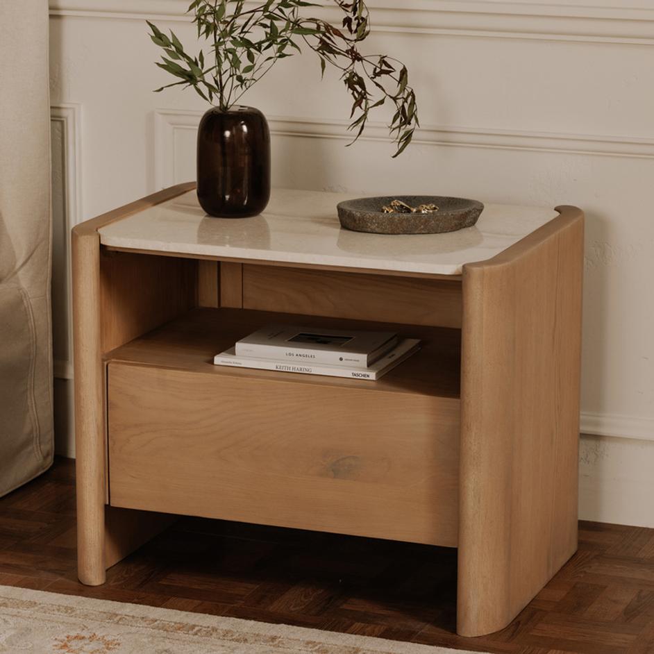 Lane Nightstand Natural by Moes Home