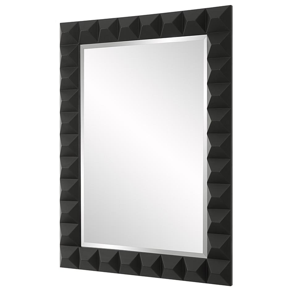Studded Black Mirror by Uttermost