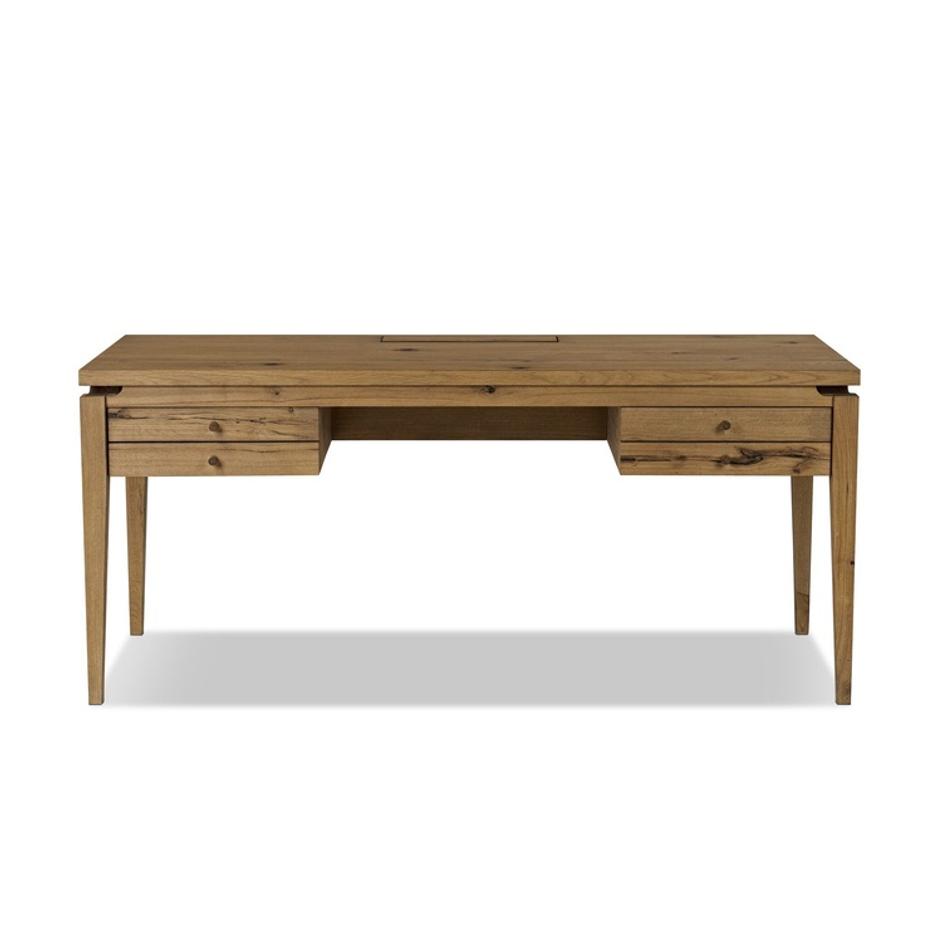 Bergstrom Desk - Warm Natural Oak Veneer by Four Hands