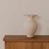 Ruffle 12In Decorative Vessel Ecru by Moes Home