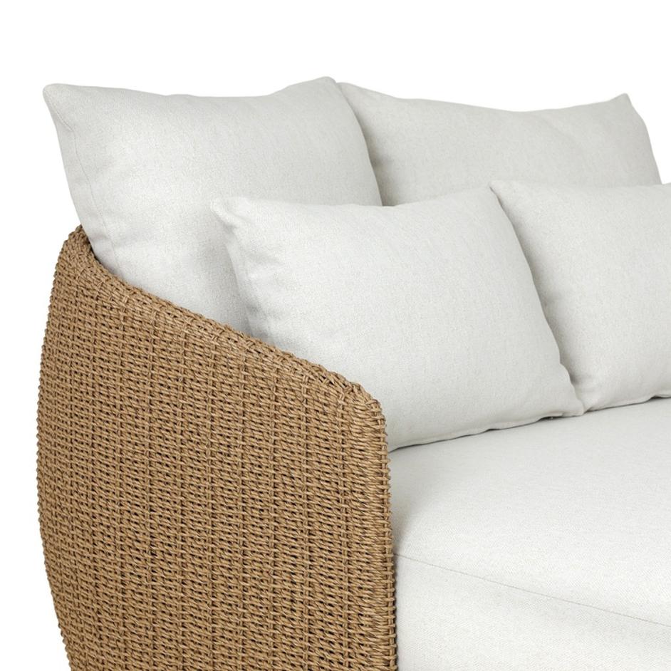 Maven Outdoor Double Chaise - Faux Hyacinth by Four Hands