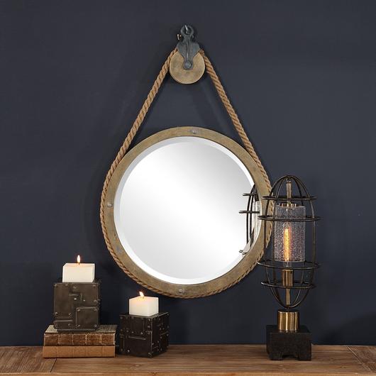 Melton Round Mirror by Uttermost