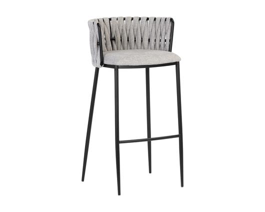 Sarai Barstool - Belfast Heather Grey by Sunpan