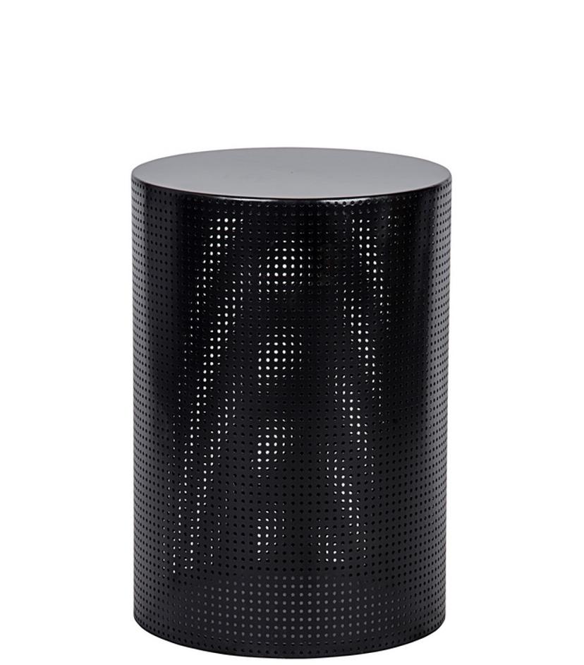 Dixon Side Table, Small, Black Steel by Noir Furniture