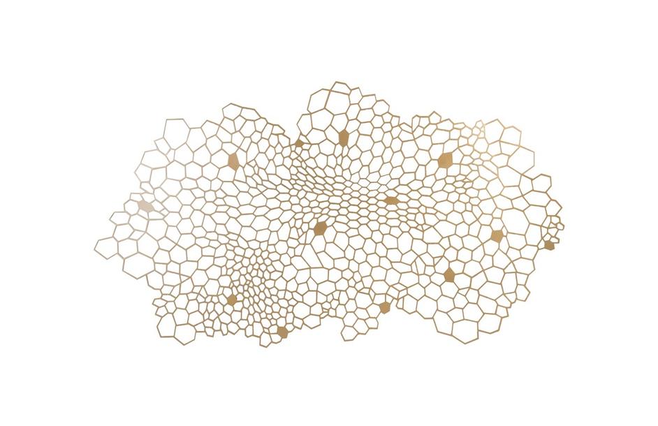 Honeycomb Wall Art, Large by PHILLIPS COLLECTION