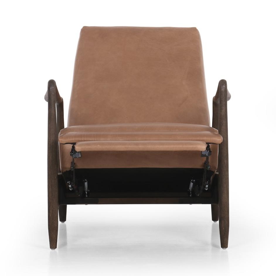 Braden Recliner In Dakota Warm Taupe by FOUR HANDS