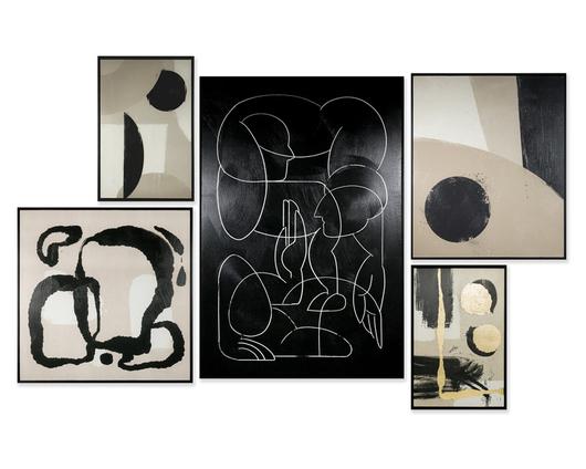 MULTIPLE LIVES (SET OF 5) - BLACK FLOATER FRAME by Sunpan