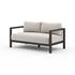 Sonoma Outdoor Sofa 60" in Bronze/Stone Gry by FOUR HANDS