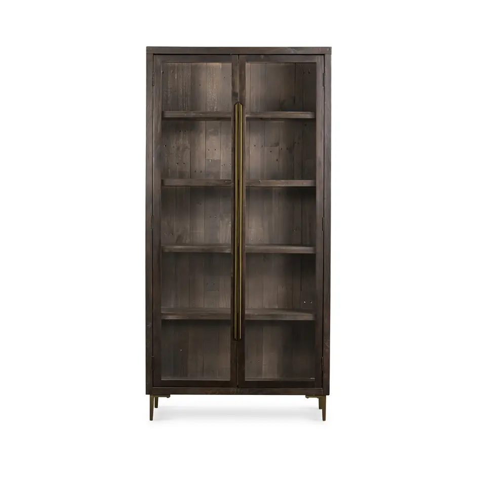 Wyeth Cabinet-Dark Carbon by FOUR HANDS
