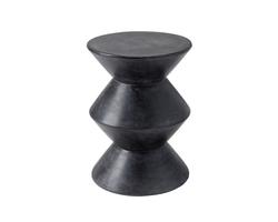 UNION END TABLE - BLACK by Sunpan
