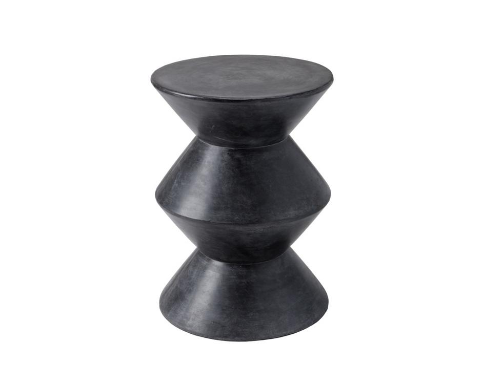 UNION END TABLE - BLACK by Sunpan