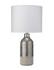 Varnish Ceramic Table Lamp, Silver by Jamie Young