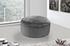 Tammy Ottoman/Bench In Grey Velvet by Meridian Furniture