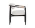MARITA DINING ARMCHAIR - BLACK - LOUIS CREAM by Sunpan