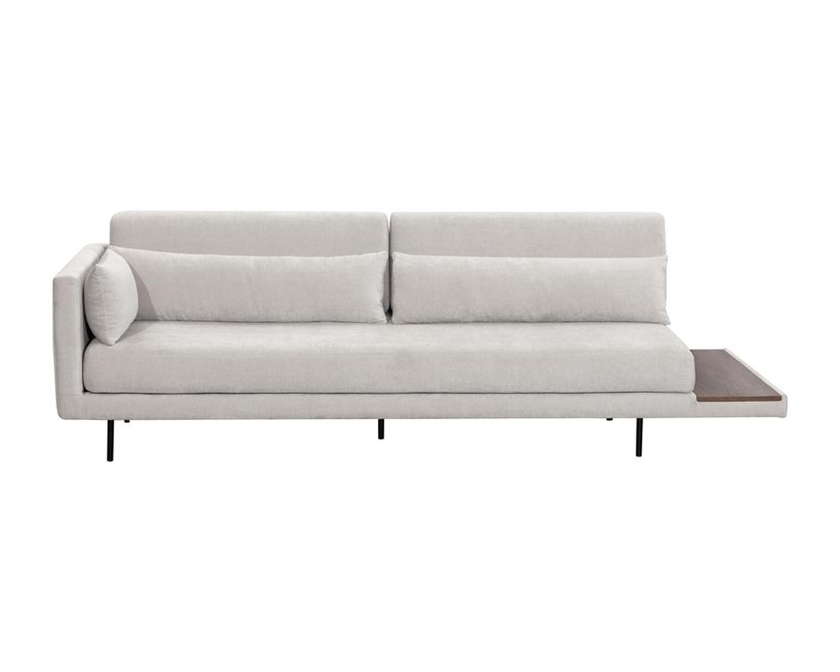 Kalani Sofa - Danny Light Grey by Sunpan