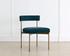 SENECA DINING CHAIR - ANTIQUE BRASS - DANNY TEAL by Sunpan