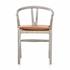 Muestra Dining Chair W Cushion In Wth Grey by FOUR HANDS