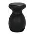Samson Stool/Side Table, Black Burnt Resin by Noir Furniture
