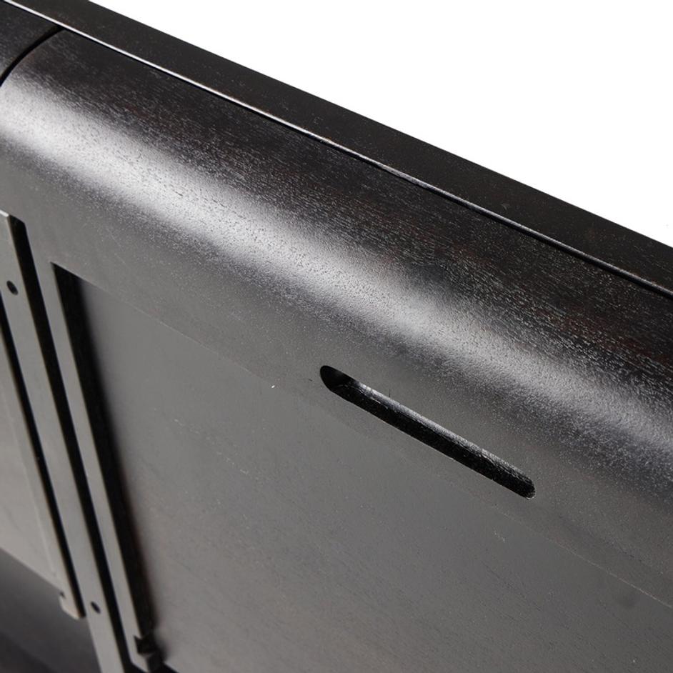 Lorik Desk - Worn Black Acacia by Four Hands